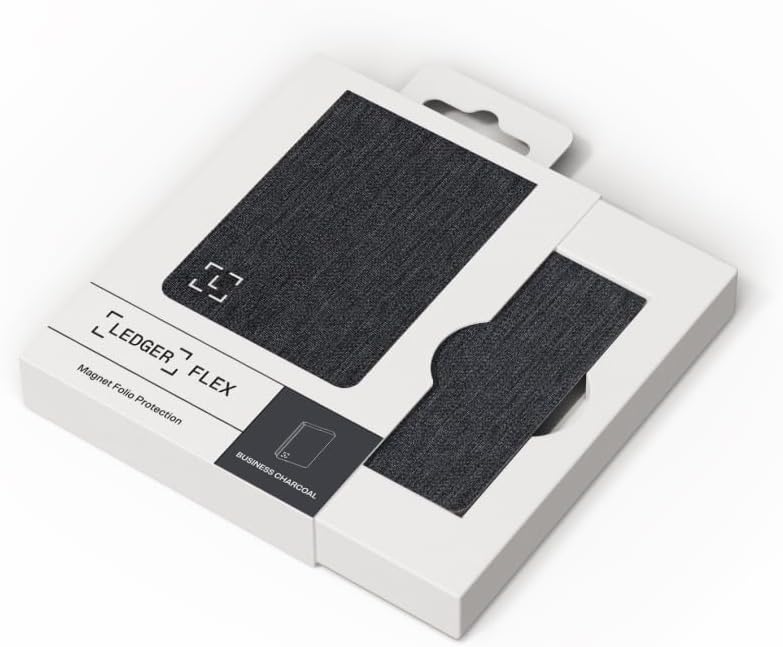 Ledger فليكس ماغنت فولي - حماية لمحافظ العملات الرقمية ذات الشاشة اللمسية (رمادي أعمال) - Image 3